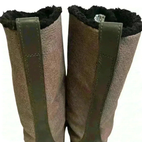 Sorel Women's Tivoli Boot Waterproof Snow Winter Gray Leather Mid Lace Up Size 7 - Picture 8 of 16